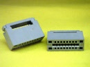 bandkabelconnector cardedge 16 polig