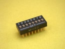 dip switch schuif 8polig